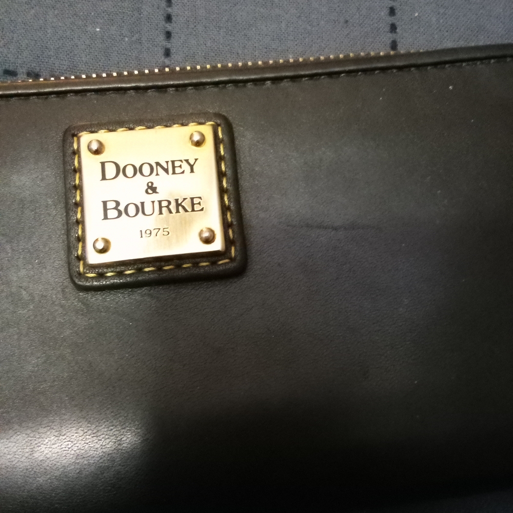 Dooney & Bourke Black Leather Wallet